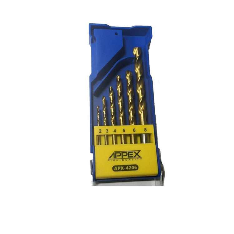 مته آهن اپکس کد APX-4206 فولی گراند مجموعه 6 عددی