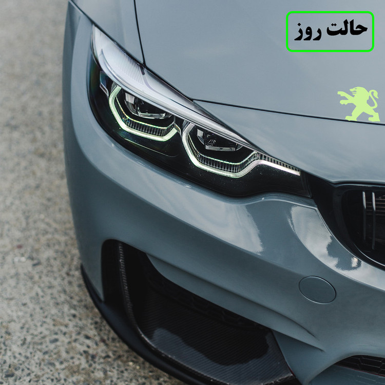 برچسب بدنه خودرو مدل شب تاب کد CK