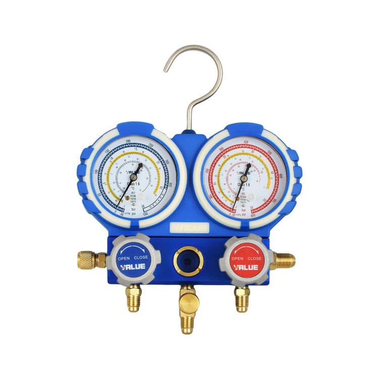 گیج فشار ولیو منیفولد سرویس مدل VMG-2-R410A-B