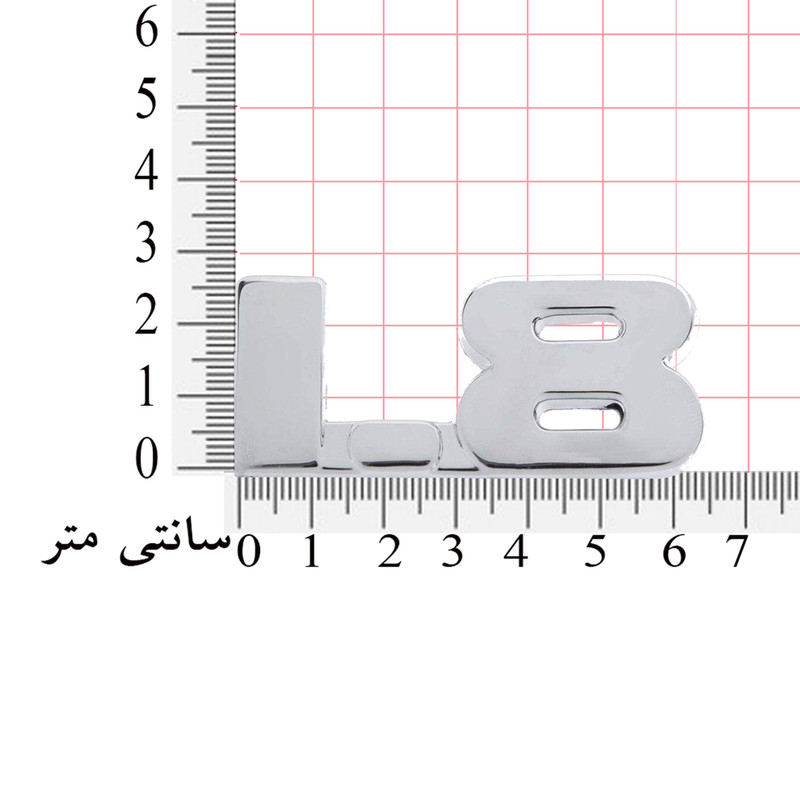 آرم بغل گلگیر خودرو بیلگین طرح 1.8 مناسب برای پژو پارس