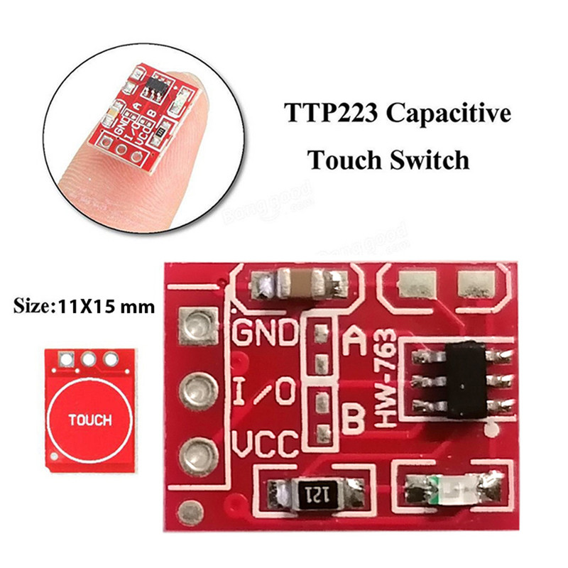 ماژول سنسور تاچ آرسیتویز مدل TTP223