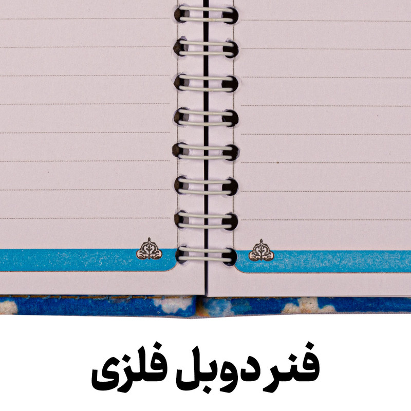 دفتر یادداشت 80 برگ مدل گلدار کد I2178