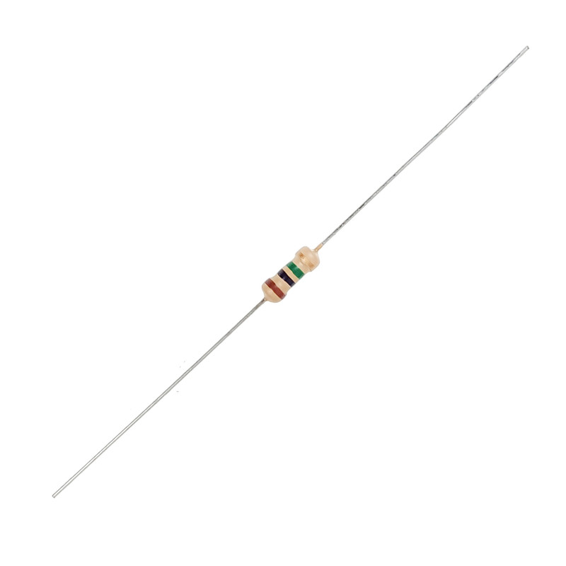 مقاومت 1 مگا اهم 1/4 وات کد 215 بسته 51 عددی