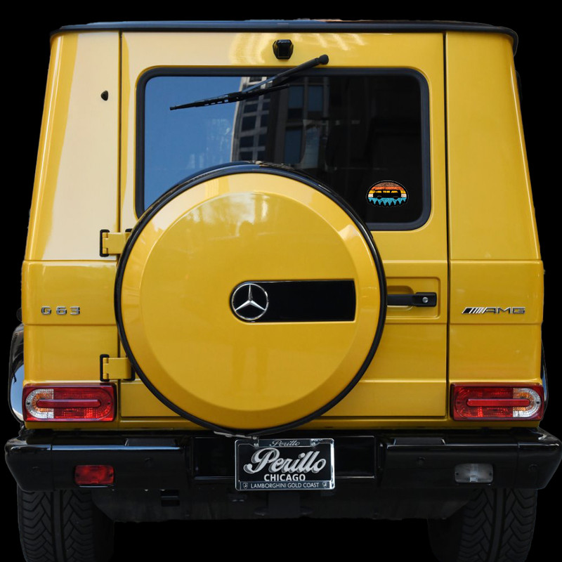 برچسب بدنه خودرو طرح آفرودی 4x4 کد SF003