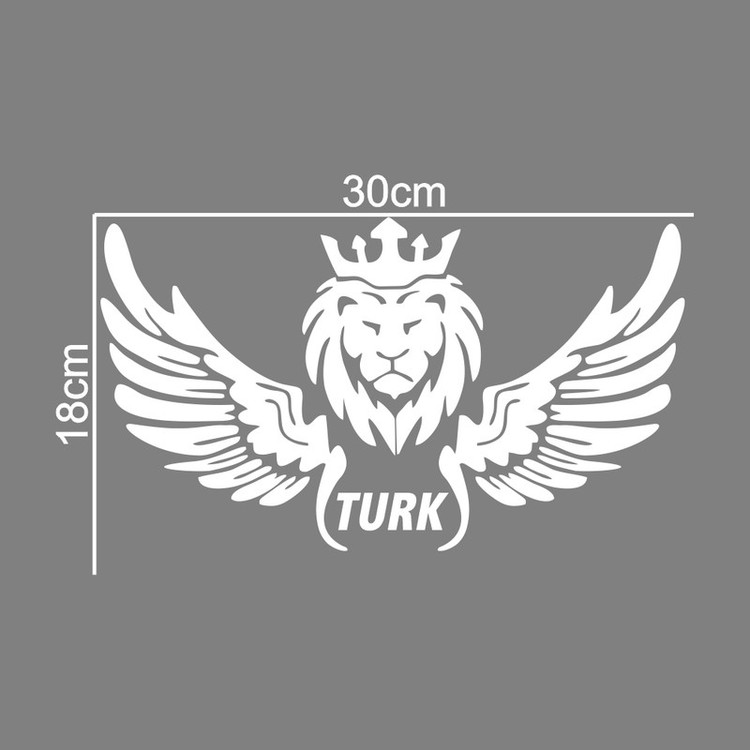 برچسب بدنه خودرو ماتریسیو طرح turk کد M164