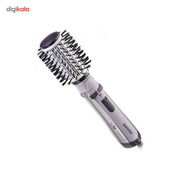 سشوار برسدار چرخشی 1000 وات بابیلیس مدل 2735E، موتور DC، دارای سری چرخشی با ویژگی صافکنندگی، فرکنندگی، با قابلیت باد سرد، فناوری تولید یون