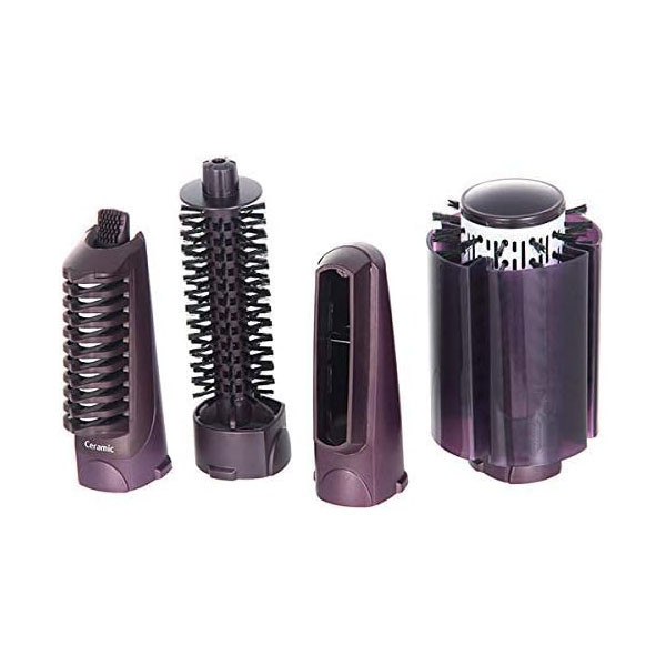 سشوار چرخشی بابیلیس مدل 2736SDE با توان 1000 وات، موتور DC، سری سرامیکی صافکننده و گرد 20 میلیمتری، تنظیم سرعت و حرارت، وزن 650 گرم و طول سیم 2 متر