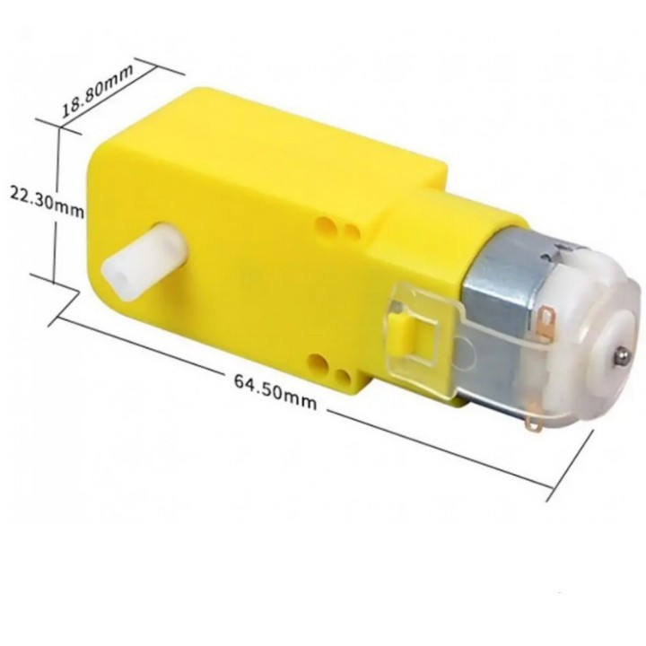 موتور گیربکس مدل 270RPM 3-6V