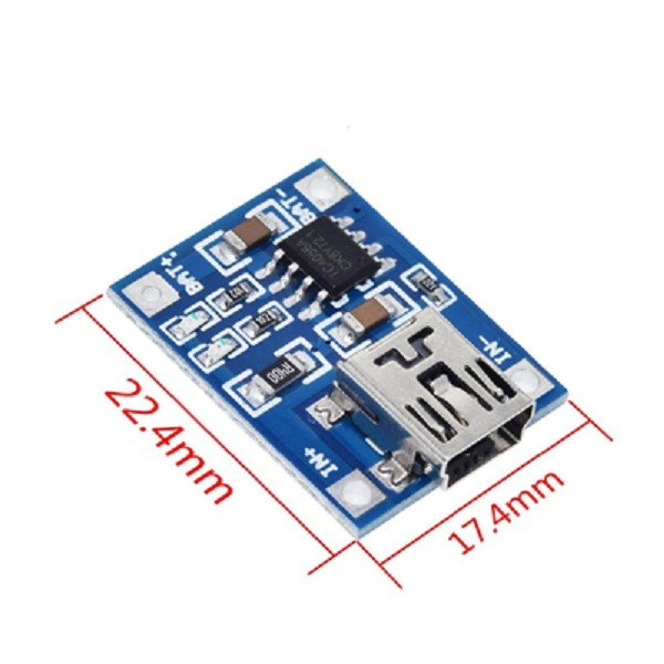 ماژول شارژر باتری مدل TC-4056 بسته 2 عددی