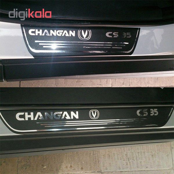برچسب پارکابی خودرو کد SK016 مناسب برای چانگان cs35 مجموعه 4 عددی