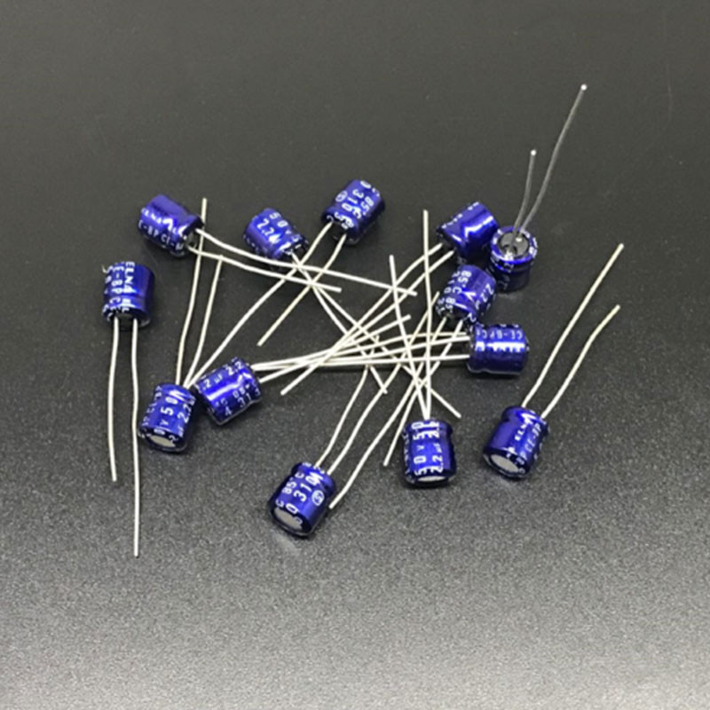 خازن 2.2 میکروفاراد 50 ولت کد Ca2.2uf-50V بسته 6 عددی