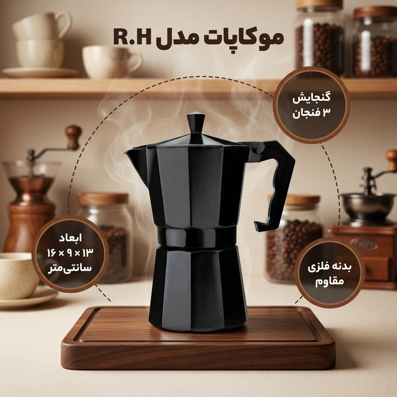 موکاپات مدل R.H