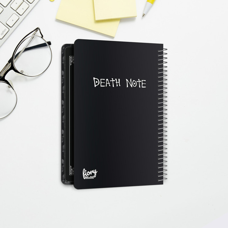 دفتر مستر راد مدل بلک ژورنال طرح یادداشت مرگ کد 2214 Death note