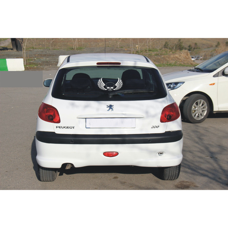 برچسب بدنه خودرو لیزارد مدل اسپورت طرح بال اسکلت کد LZD-816