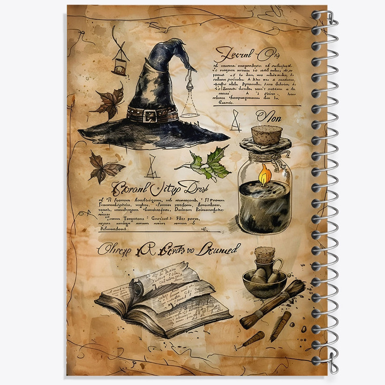 دفتر شطرنجی 50 برگ خندالو طرح هری پاتر (Harry Potter) کد F10556