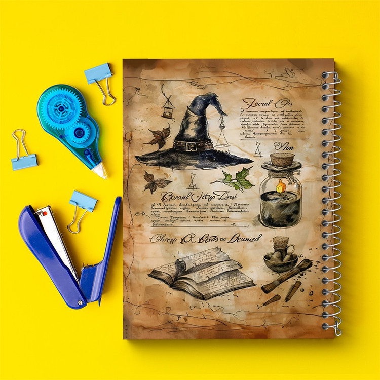 دفتر شطرنجی 50 برگ خندالو طرح هری پاتر (Harry Potter) کد F10556