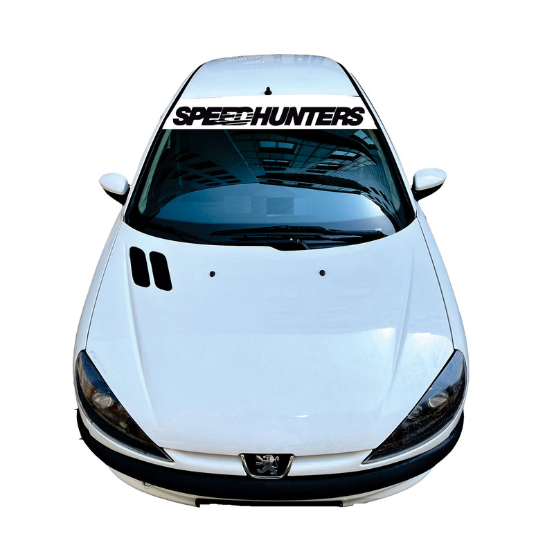 برچسب شیشه خودرو طرح ویندشیلد مدل آفتابگیر SPEED