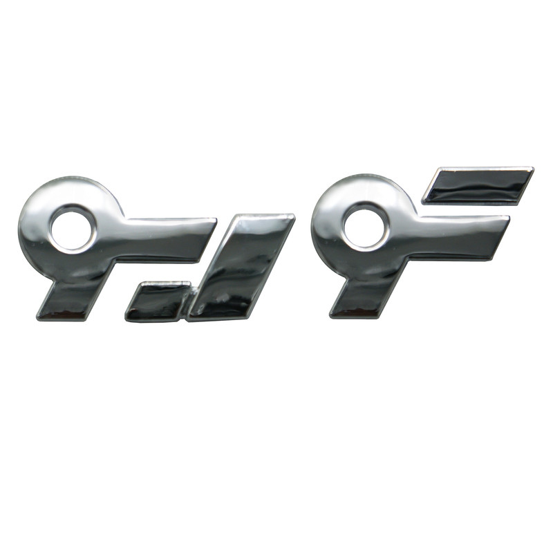 آرم عقب و بغل گلگیر خودرو بیلگین طرح توربو مدل Turbo1