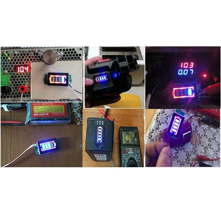 ماژول نمایش سطح شارژ باتری لیتیومی مدل MP-2C