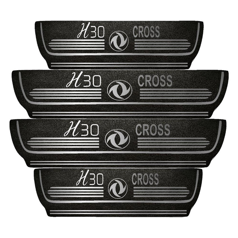 برچسب پارکابی خودرو مهدیار طرح چرم کد pka1045 مناسب برای Hc cross دانگ فنگ بسته 4 عددی