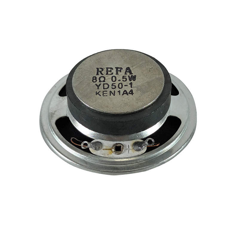 بلندگو 8 اهم 0.5 وات مدل 50mm اسپیکری