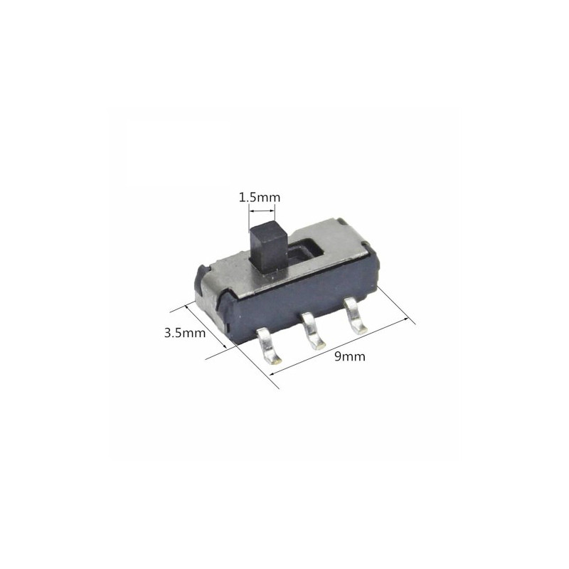 کلید کشویی دو حالته بتا مدل SMD-DS4 بسته 5 عددی