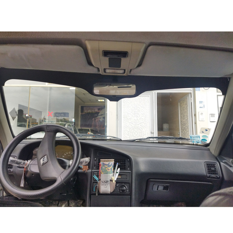 برچسب آفتابگیر شیشه جلو مدل PERFECT GLASS مناسب برای پژو پارس