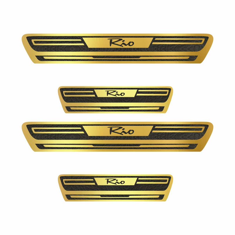 برچسب پارکابی خودرو کد A003 مناسب برای ریو بسته 4 عددی