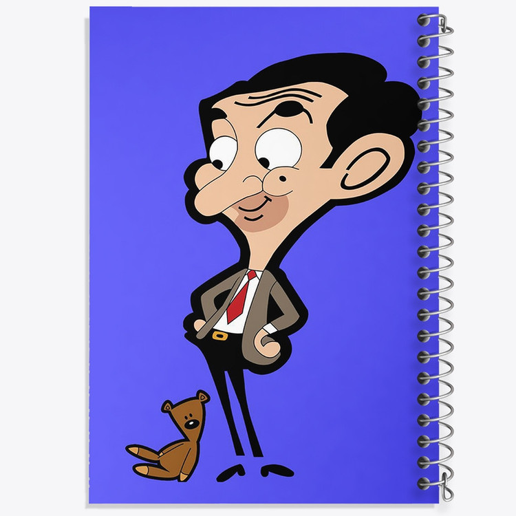 دفتر طراحی 50 برگ خندالو طرح مستر بین Mr Bean کد 10652