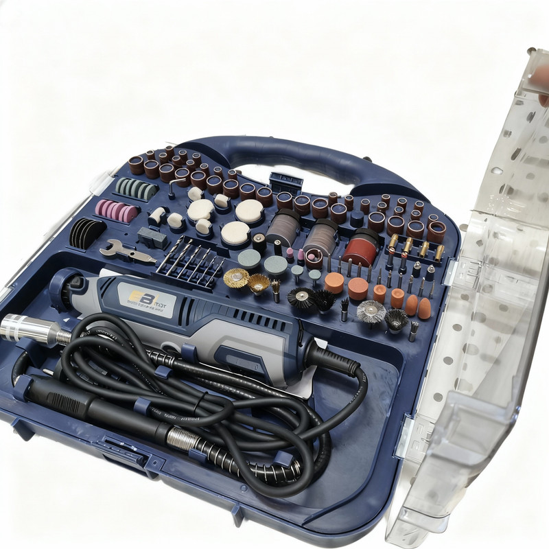 فرز انگشتی مینیاتوری 3میلیمتری 160وات ابی مکس مدل EM-600 مجموعه 121 عددی