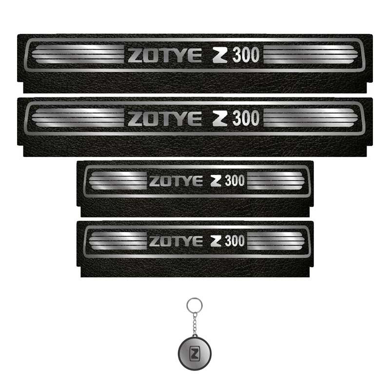 برچسب پارکابی خودرو لندمون کد LM139 MS مناسب برای زوتی مجموعه 4 عددی به همراه جا کلیدی