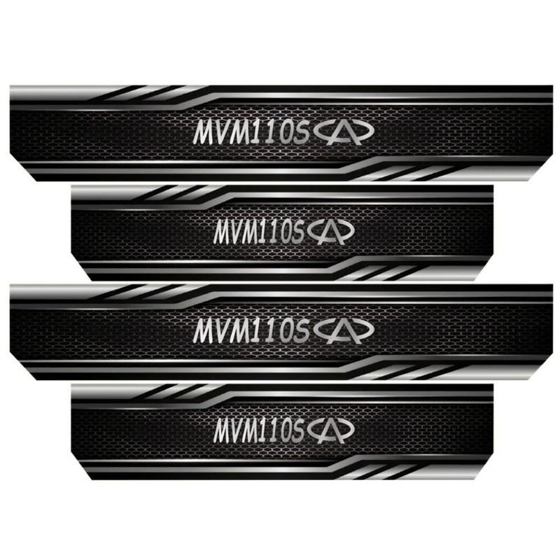 برچسب بدنه خودرو رایسان کد SP2031 مناسب برای MVM110s بسته 4عددی
