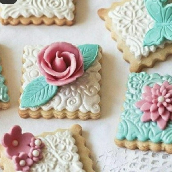 قالب شیرینی به گز مدل مربع مجموعه 5 عددی