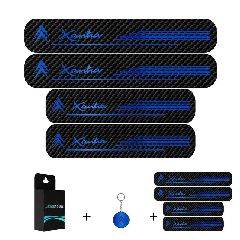 برچسب پارکابی خودرو لندمون کد LC053 MB مناسب برای سیتروئن زانتیا مجموعه 4 عددی به همراه جاکلیدی