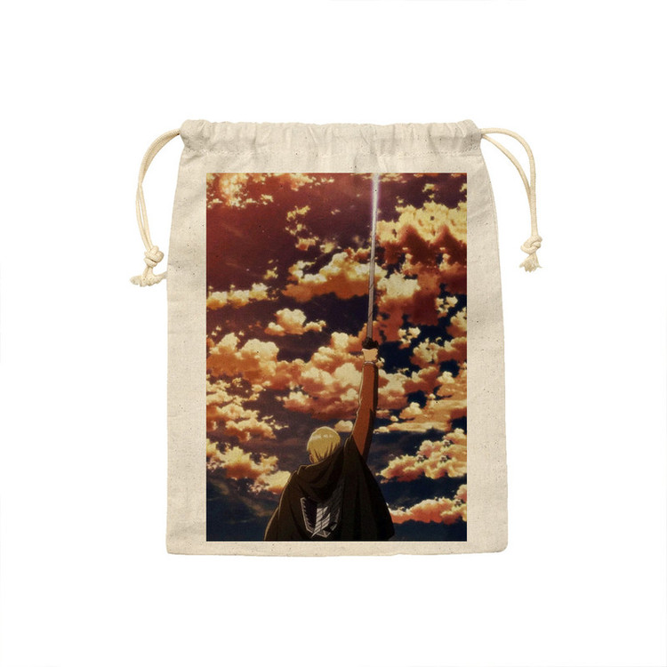 کیسه نان و سبزی ترمه طراحان ایده طرح اَتک آن تایتان Attack on Titan کد strm0377 - M