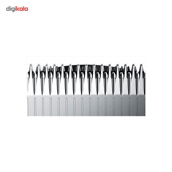ماشین اصلاح صورت فیلیپس مدل BT5200، 13 با تیغههای تمام فلزی ضد زنگ، قابلیت اصلاح در 17 اندازه مختلف از 0.4 تا 10 میلیمتر، نشانگر باتری 3 حالته، قابل استفاده با سیم و بدون سیم، قابلیت شستوشو، مدت زمان استفاده 60 دقیقه و شارژ سریع