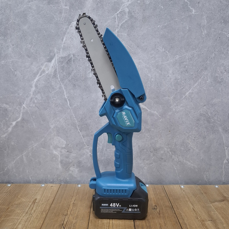 اره زنجیری سرشاخه زن صنعتی راویکس مدل 48LITHIUM_ION کد 01 مجحموعه 7 عددی