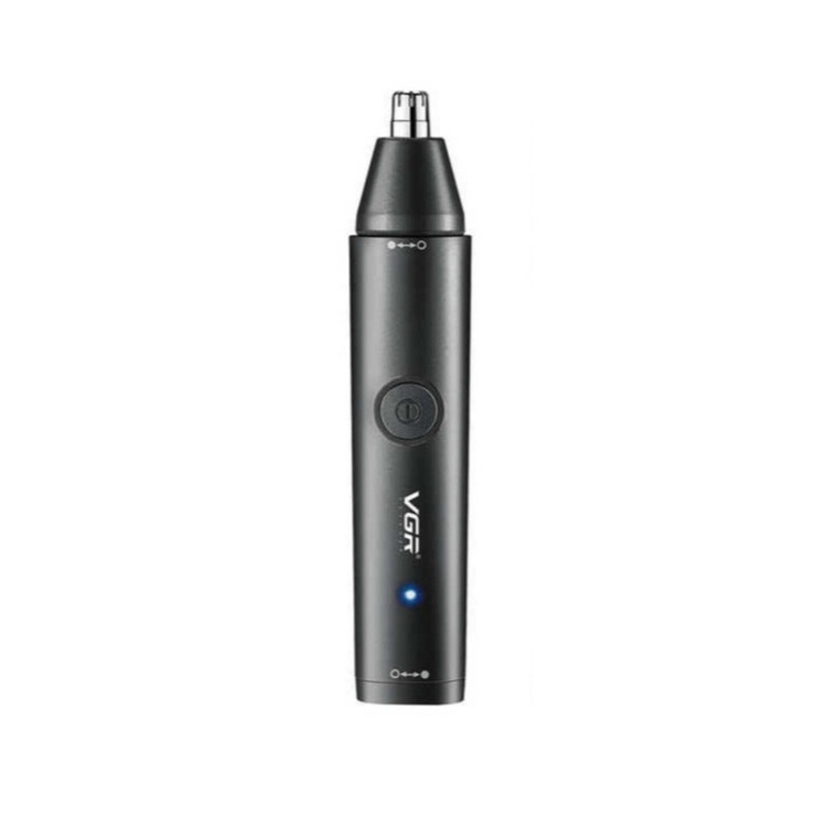 ماشین اصلاح موی سر و صورت وی جی ار مدل V-613 با تیغه استیل ضدزنگ، ضدآب، نحوه اصلاح چرخشی، وزن 100 گرم، مدت زمان استفاده و شارژ 1 ساعت