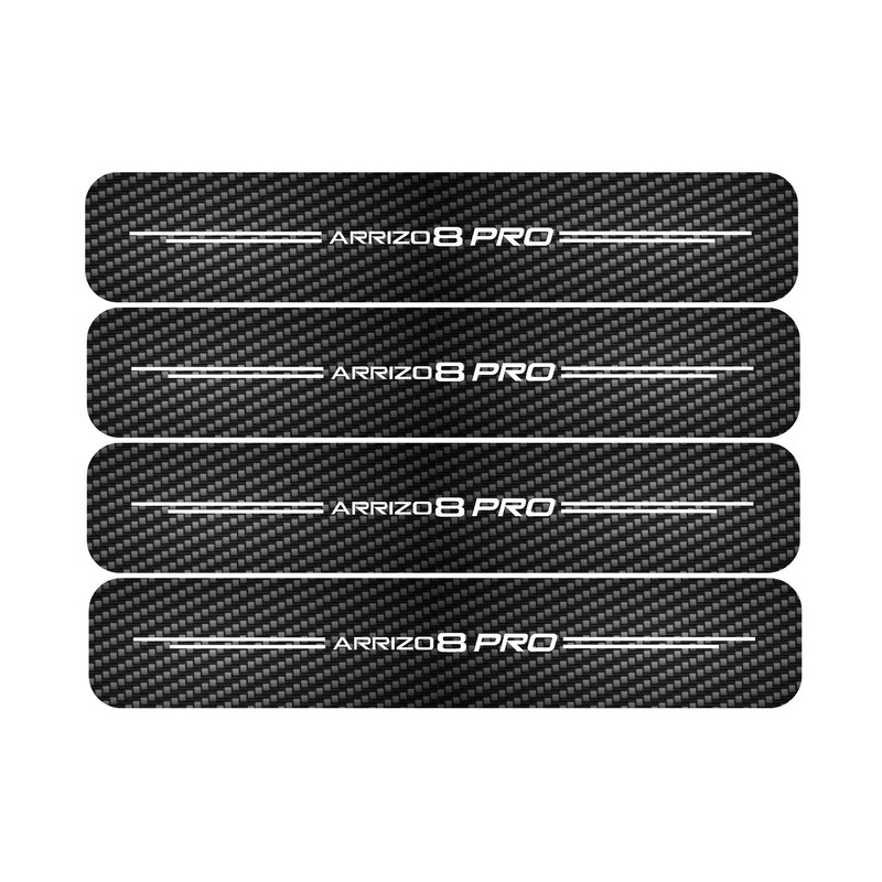 برچسب پارکابی مهدیار طرح کربن کد LCE001 مناسب برای آریزو 8پرو مجموعه 4 عددی