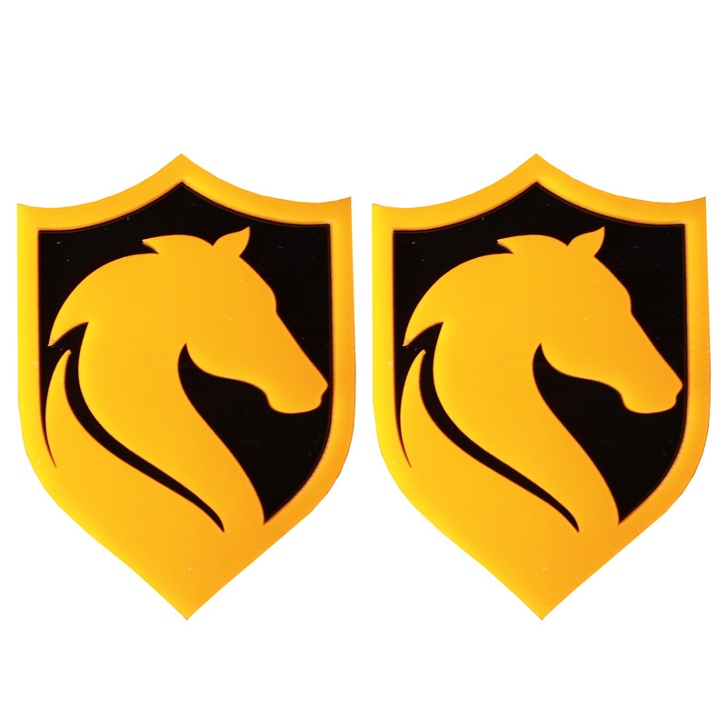 آرم خودرو مدل HORSE46IK-ORG بسته 2 عددی