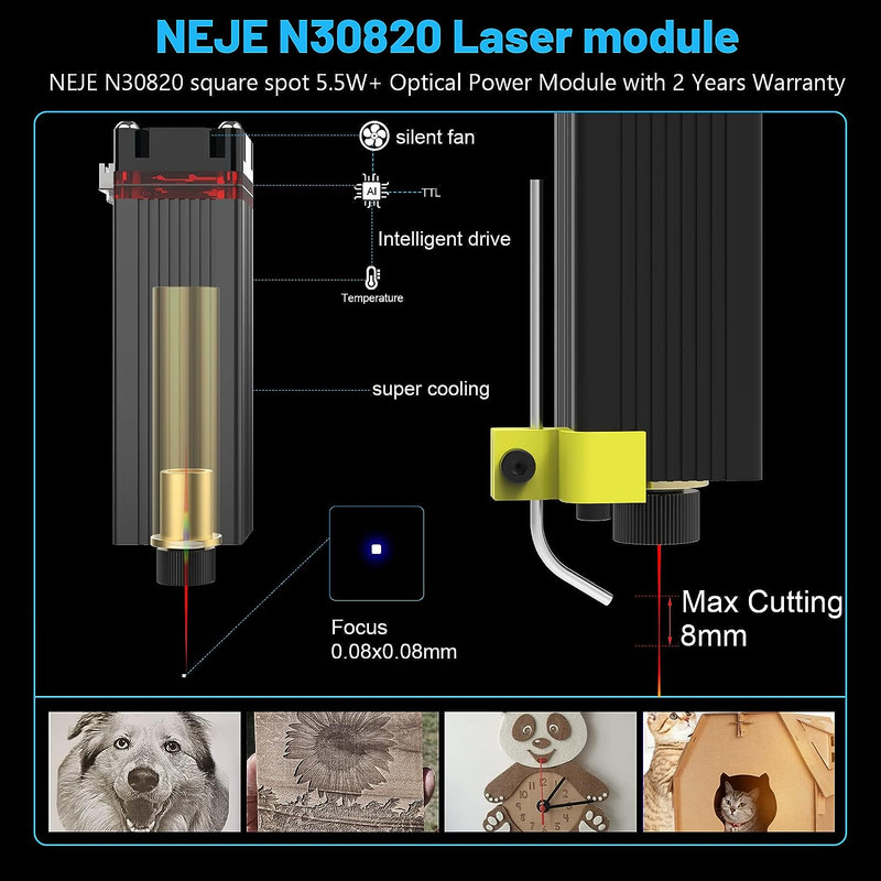 دستگاه لیزر حکاکی نِجِ مدل N30820