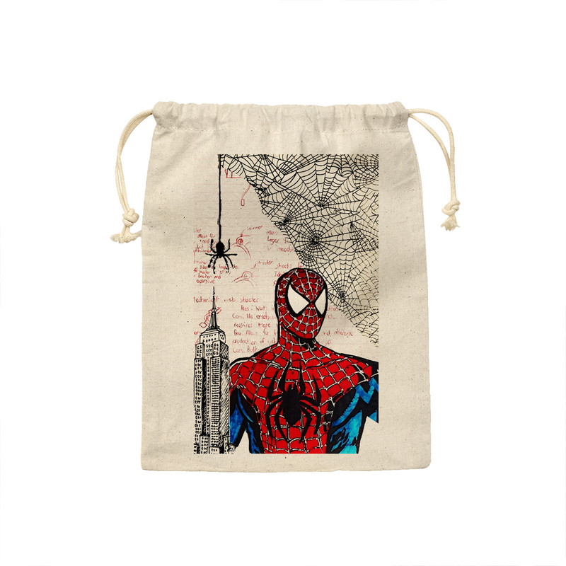 کیسه نان و سبزی ترمه طراحان ایده مدل پترن مرد عنکبوتی، Spiderman کد strm0968 - S