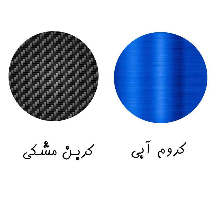 برچسب پارکابی خودرو لندمون کد LC043 MB مناسب برای برلیانس H220 مجموعه 4 عددی به همراه جاکلیدی
