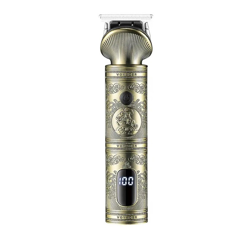 ست ماشین اصلاح موی صورت و بدن وی جی ار مدل V-106 با تیغه استیل پیشرفته، قابلیت اصلاح خشک و مرطوب، باتری 1200 میلیآمپر ساعت، شارژ سریع، نمایش وضعیت باتری، طراحی ارگونومیک، همراه با 9 عدد شانه و کیف نگهداری