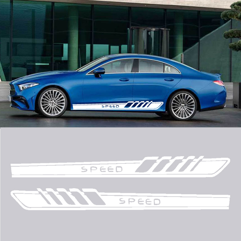 برچسب بدنه خودرو طرح پارکابی SPEED اسپرت کد SP105