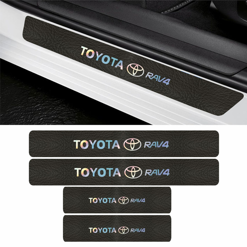 برچسب پارکابی خودرو استریت اسپرت کد S5مناسب برای تویوتا RAV4 مجموعه 4 عددی