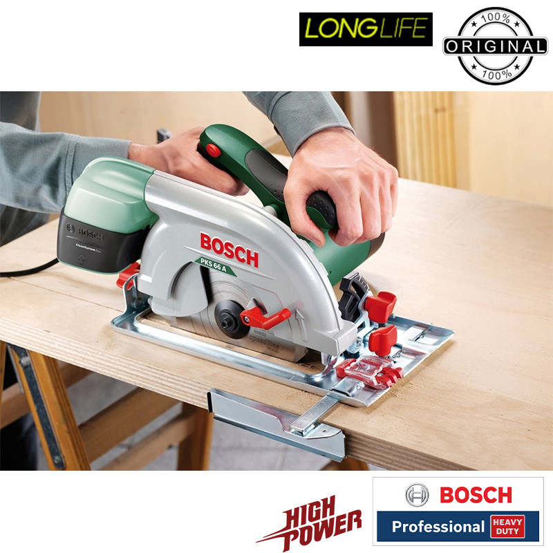 اره دیسکی بوش مدل فوق هوشمند کد PKS 66 A - 1600W