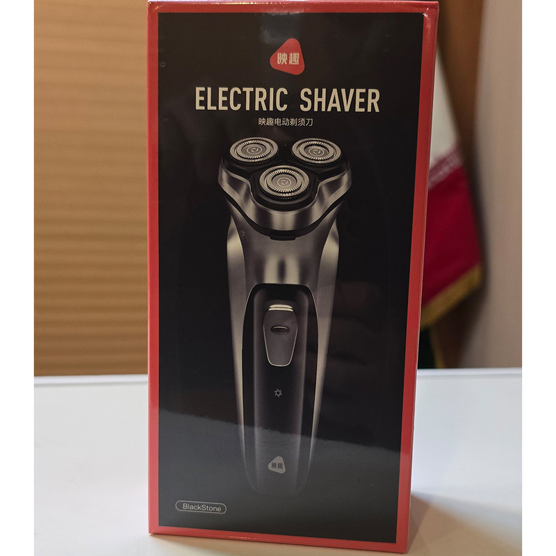 ماشین اصلاح موی صورت شارژی ان شن مدل Blackstone CN 2024 با تیغه کروم، اصلاح چرخشی، ضدآب، باقابلیت شارژ سریع با پورت تایپ C