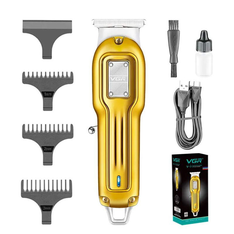ماشین اصلاح موی صورت و بدن وی جی ار مدل V-919 کد 2025