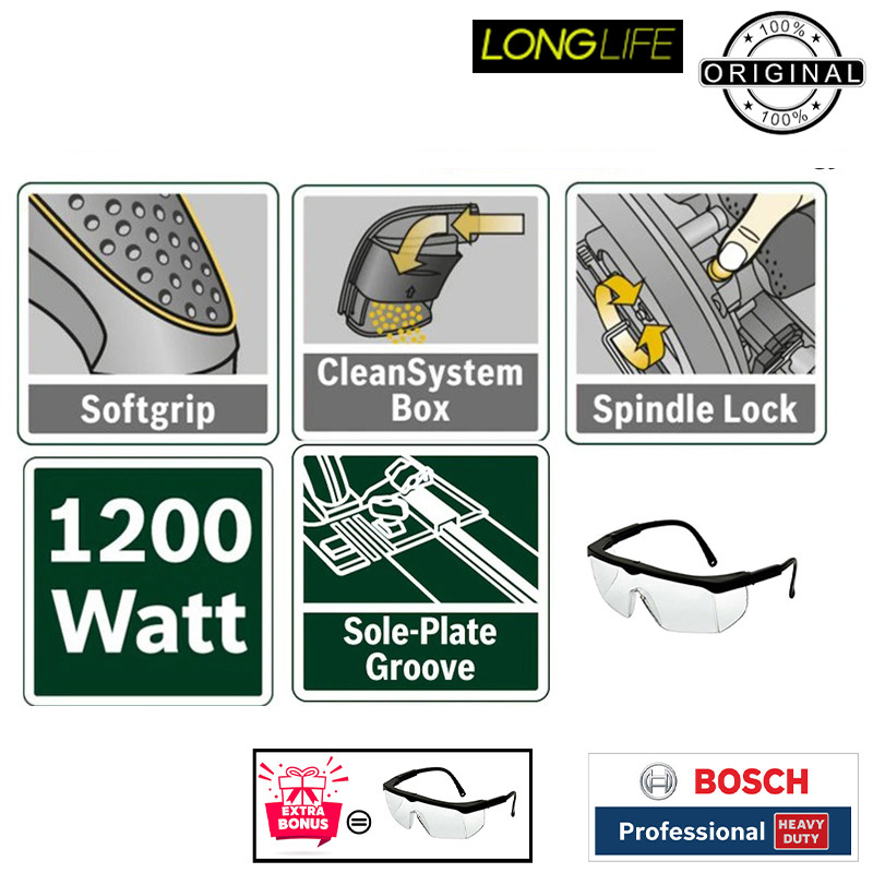 اره دیسکی بوش مدل فوق حرفه ای مدل PKS 55 A - 1200W